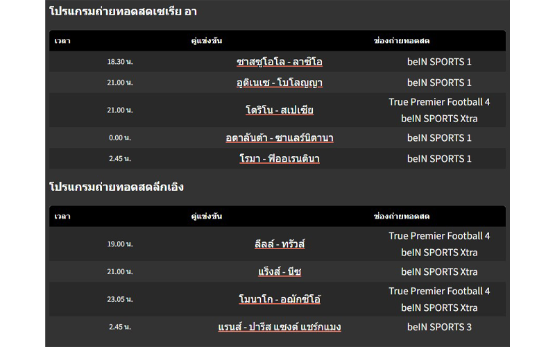  บอลไทย u23 ถ่ายทอดสด วันนี้