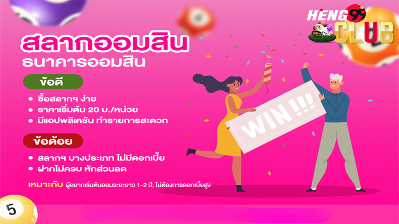 วิธีซื้อสลากออมสินให้ถูกรางวัล - Heng99Club.com