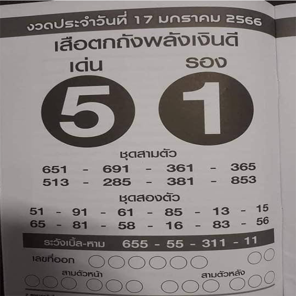 เสือตกถัง16/11/65 - heng99club